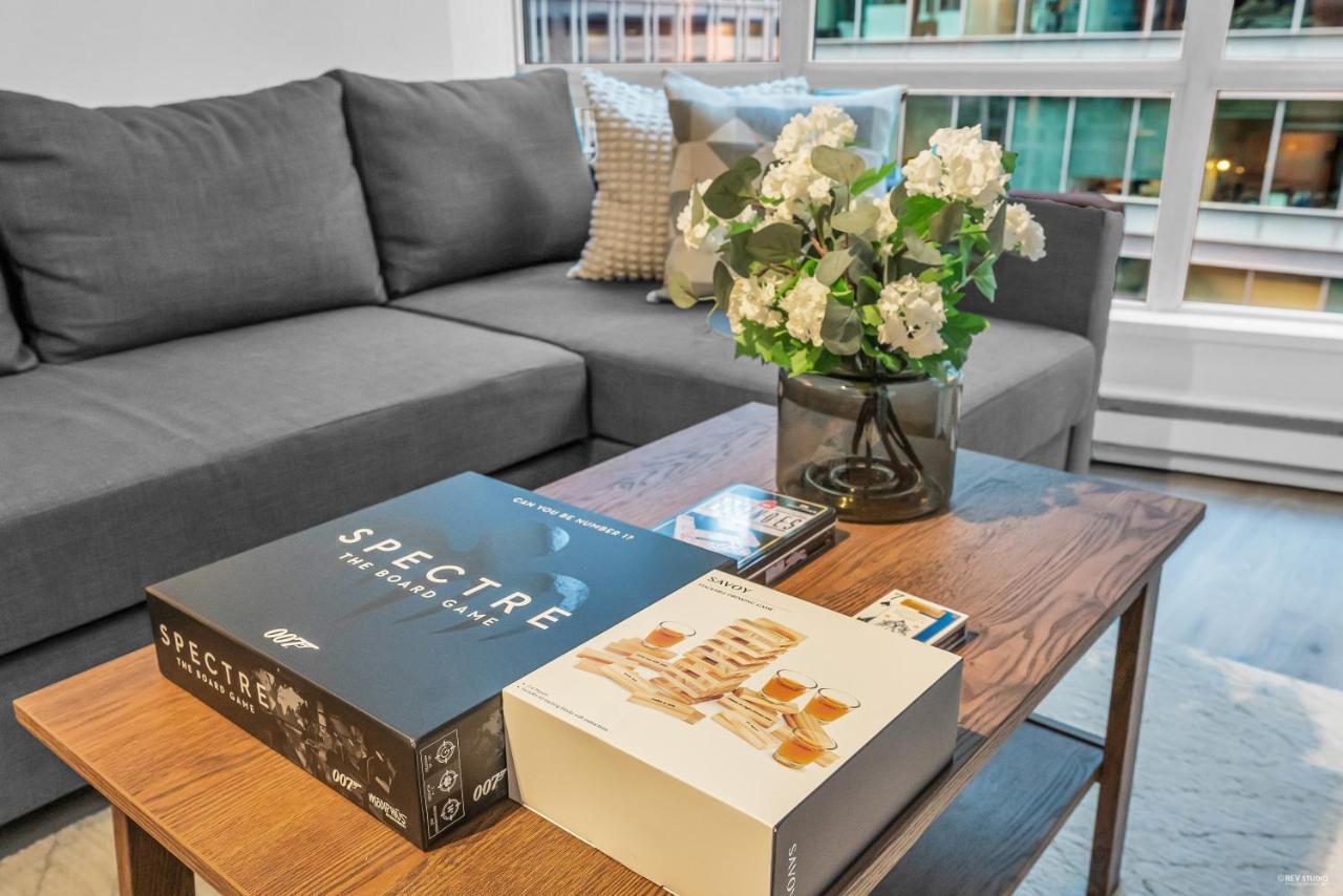1-Br Condo In Downtown Coal Harbour With Parking And City Views Vancouver Buitenkant foto